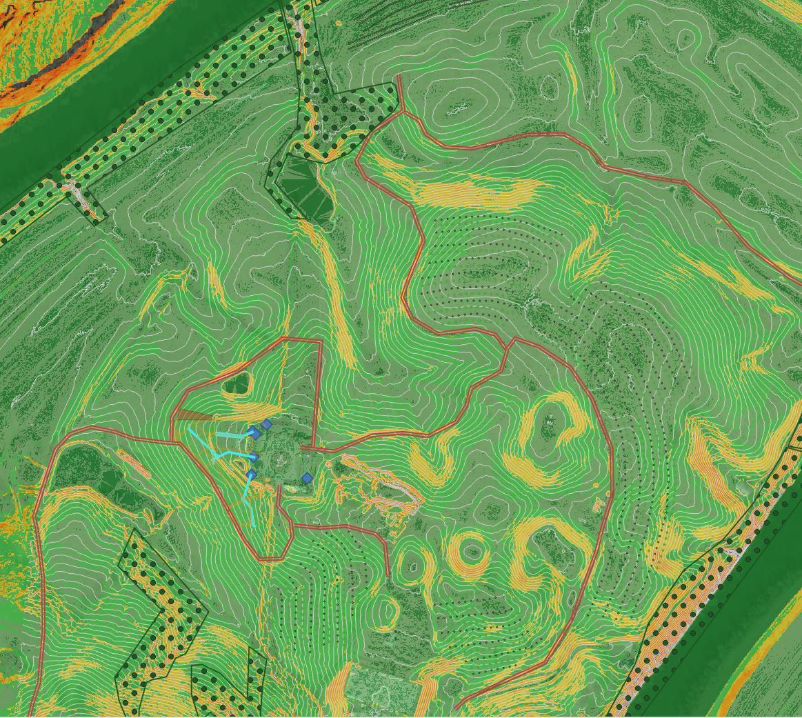 Site analysis and landscape design